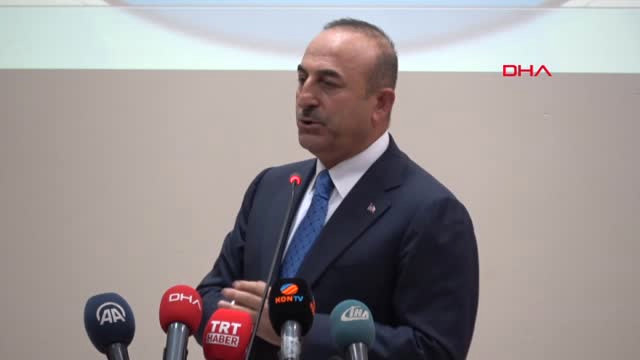 Konya Dışişleri Bakanı Çavuşoğlu Nun Filistin Açıklaması