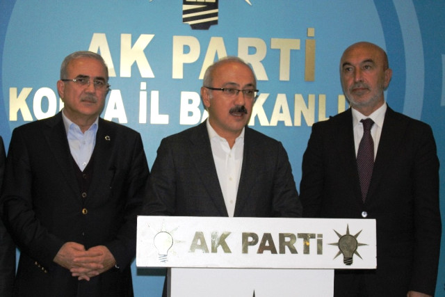 Lütfi Elvan’dan AK Parti İl Başkanlığına Ziyaret