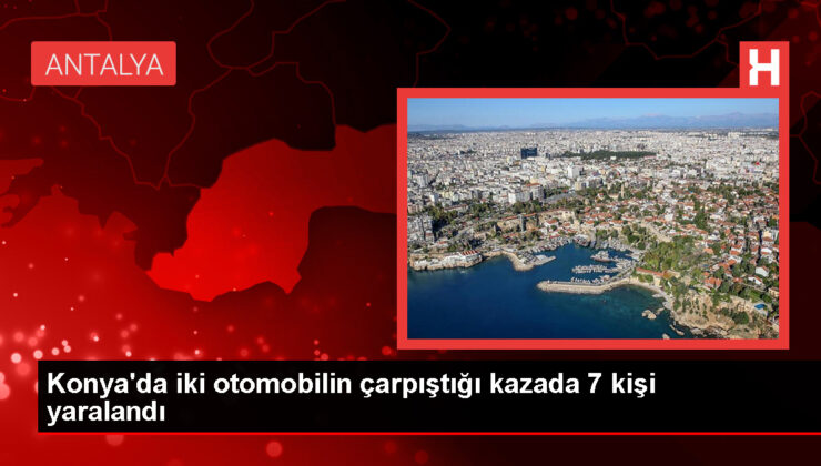 Konya Beyşehir’de Araba Kazası: 7 Yaralı