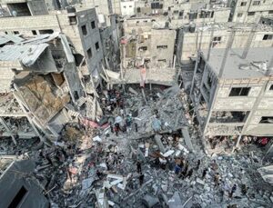 İsrail’in Gazze’ye düzenlediği hücumlarda 41 binden fazla konut büsbütün yıkıldı
