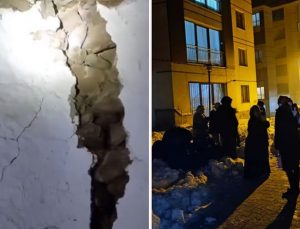 Hakkari’de arka arda yaşanan sarsıntılar sonrası 28 meskende çatlaklar tespit edildi