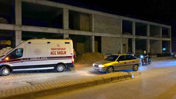 Konya’da inşaattan düşen kişinin sıhhat durumu güzele gidiyor