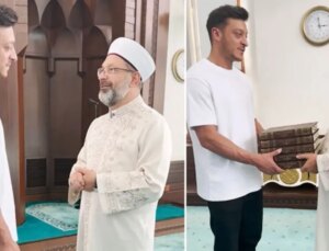 Ali Erbaş, teşekkür için Mesut Özil’i çağırdı: Kıymetli bir iş başardın